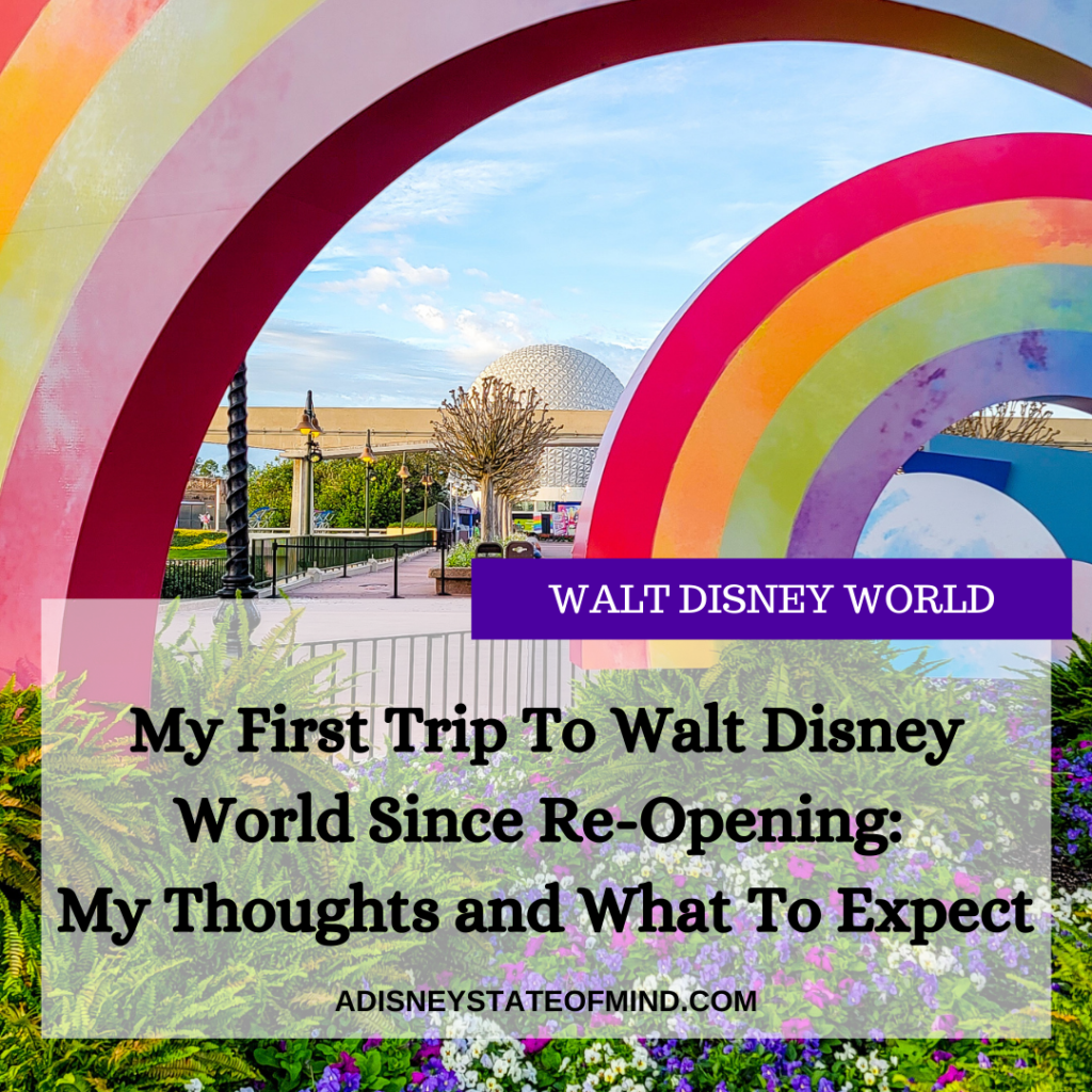 My First Trip to Walt Disney World Since Re-Opening - My Thoughts ...